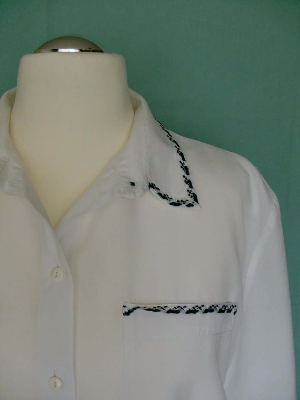 Weiße Bluse