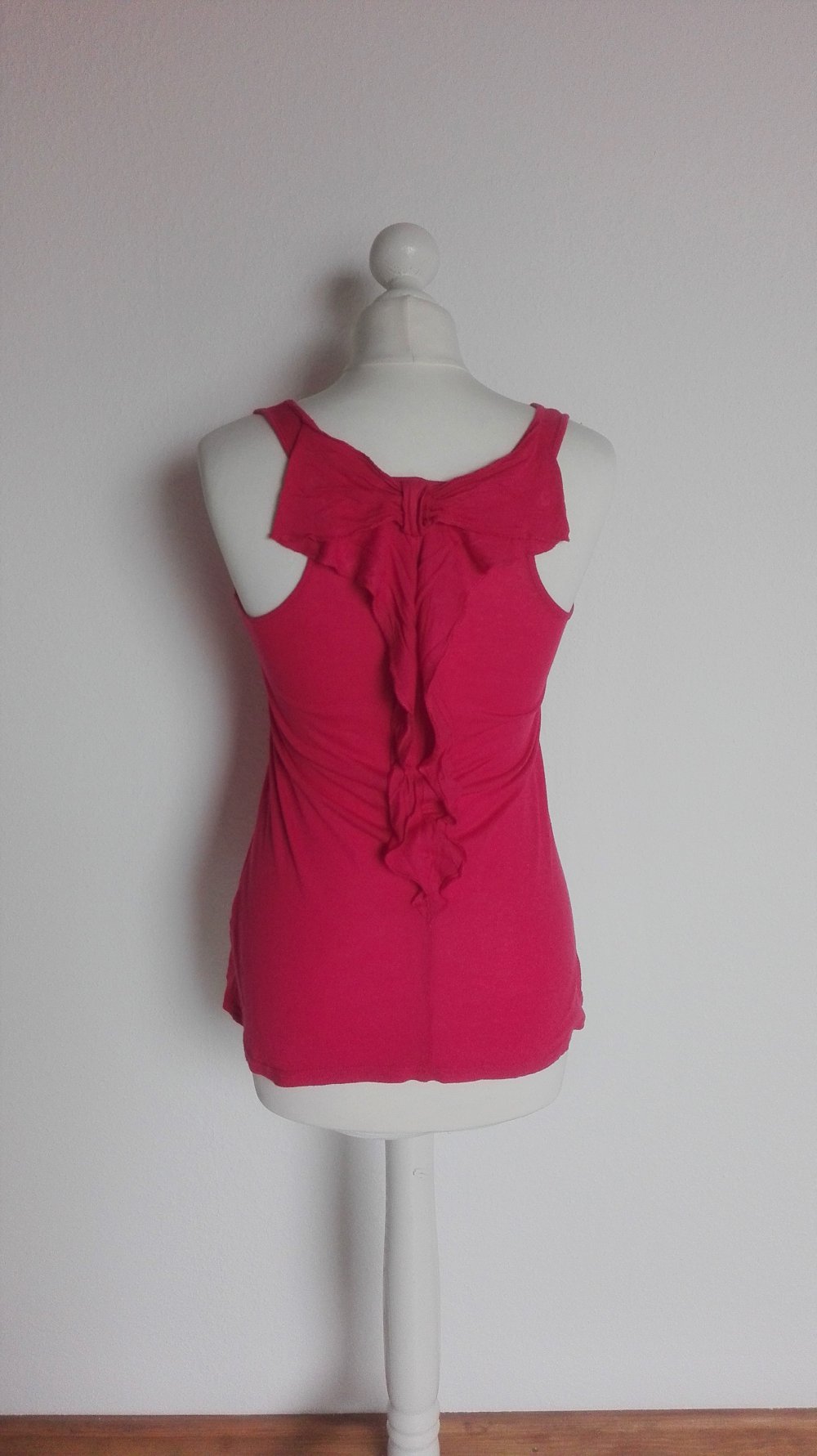 Pinkes Top mit Verzierung am Rücken Größe 34 XS Ann Christine New Yorker