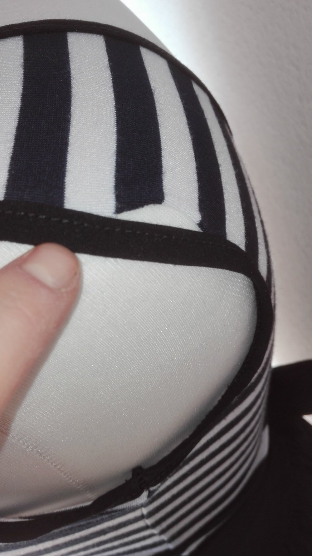 Kleid im Marine-Stil gestreift retro Größe XS 34 / S 36 von Black & White