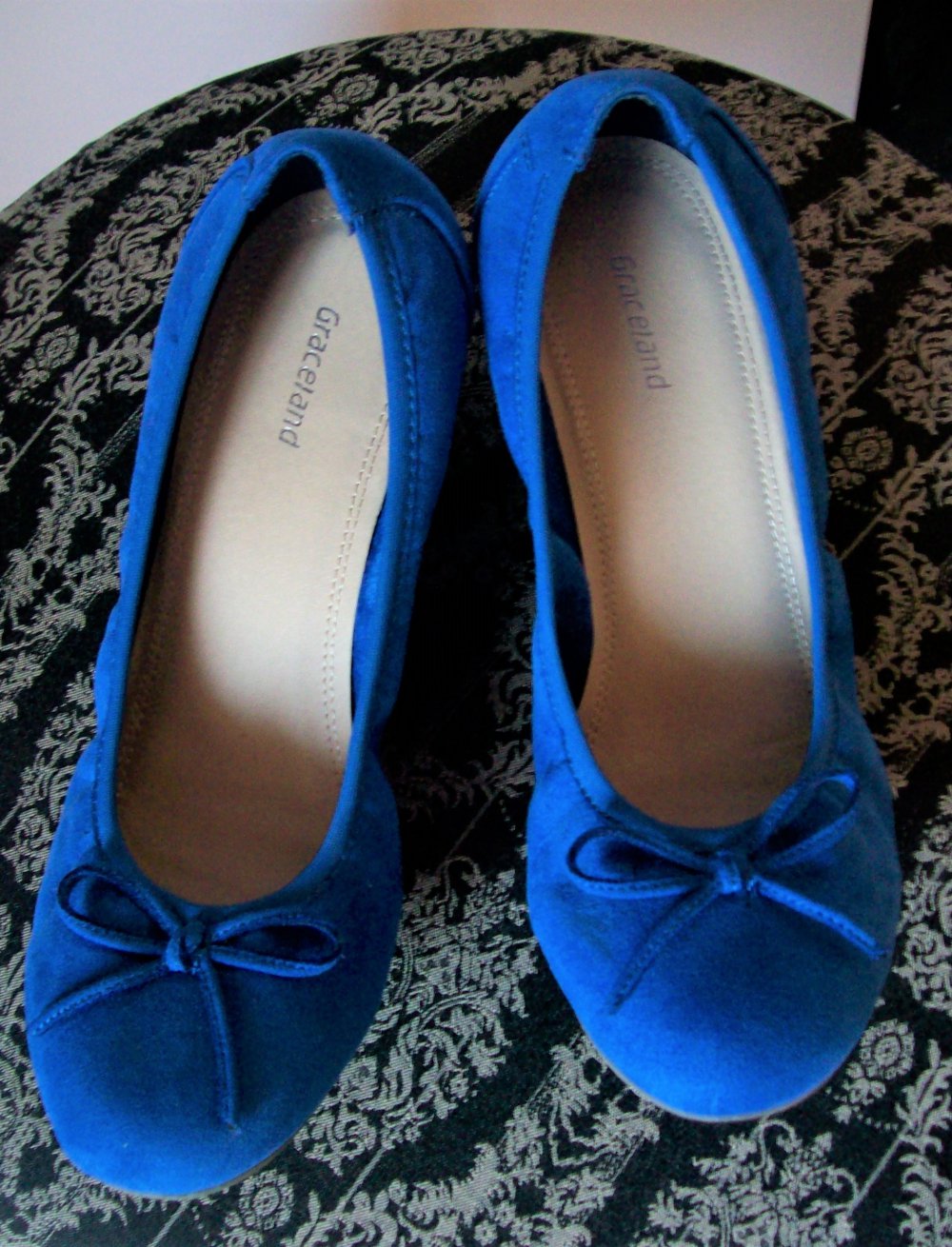 Pumps, 5,5cm Absatz, Bast, Wedges