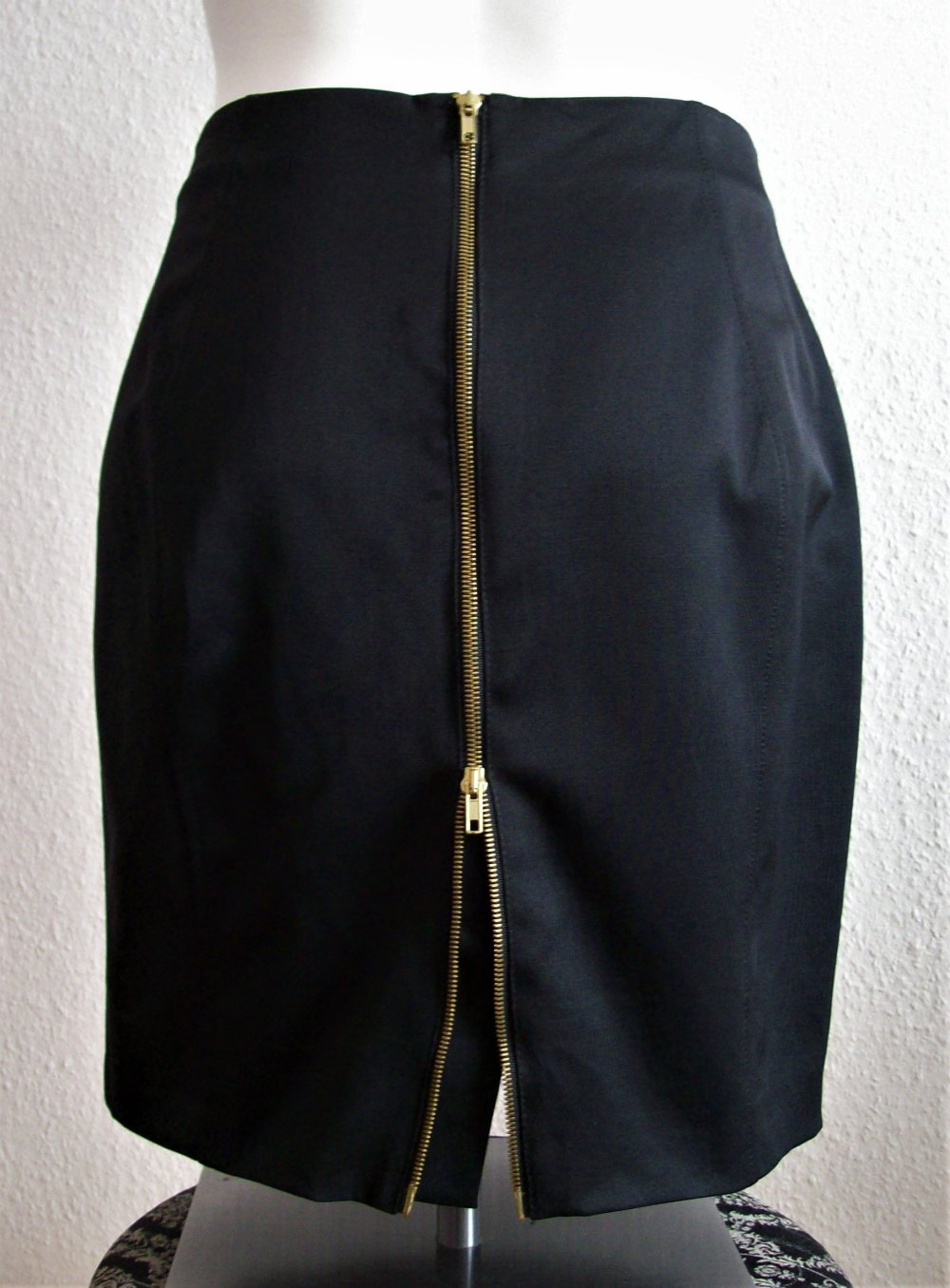 Mini Rock Doppelzipper hinten