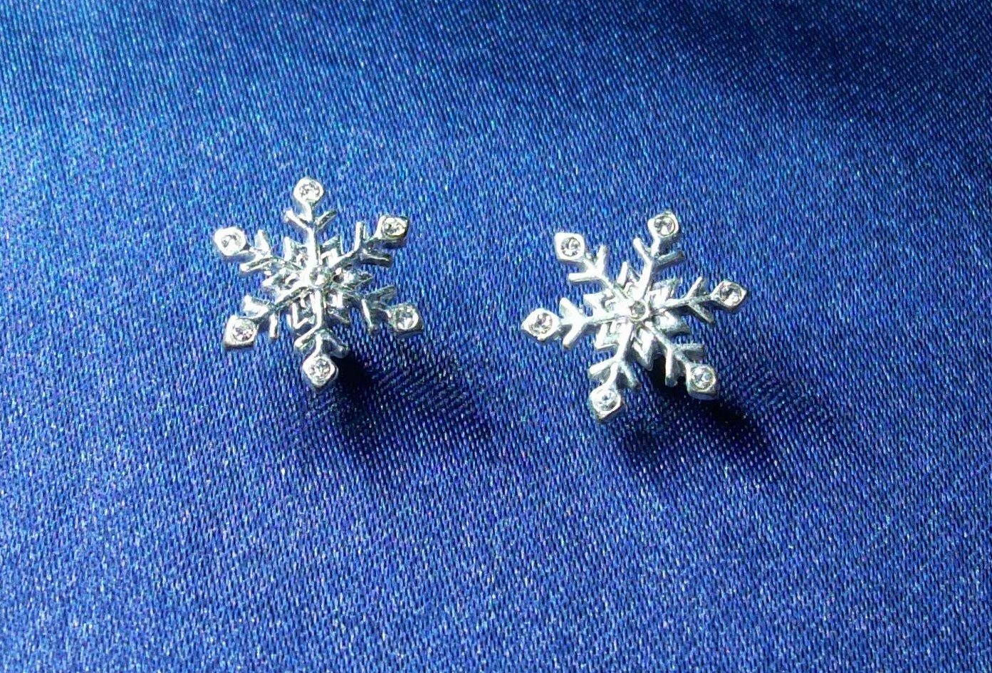 Ohrstecker Schneeflocken