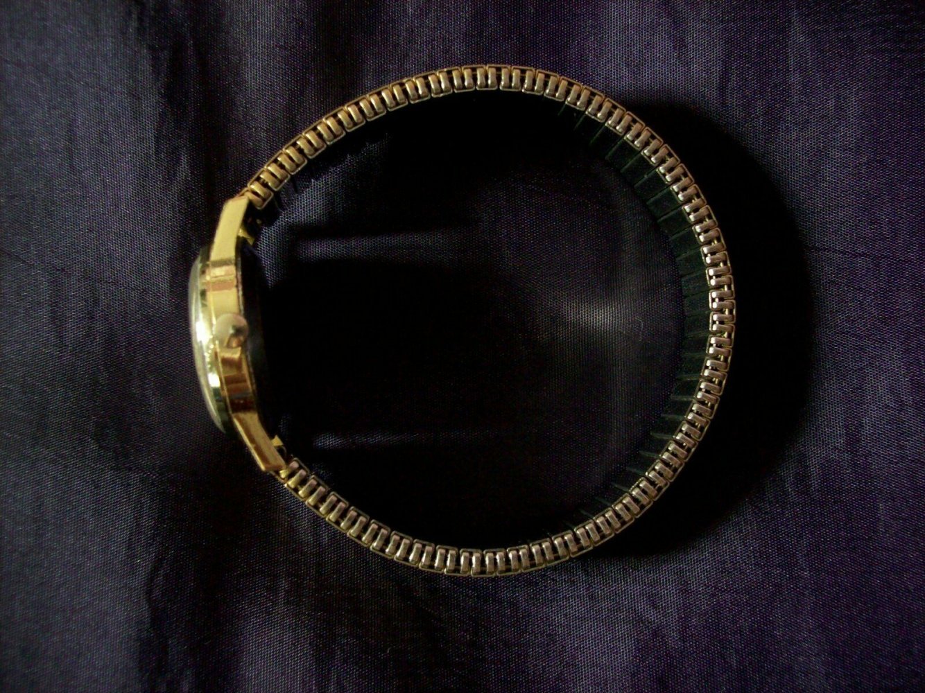 Armbanduhr vergoldet