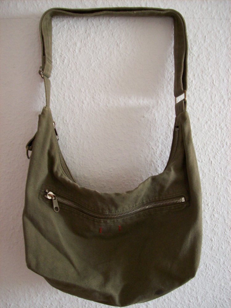 Umhängetasche Schultertasche bestickt