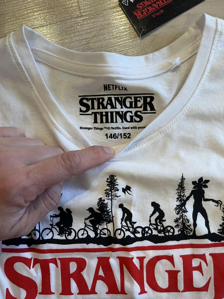 Stranger Things Shirt unisex gr. 146/152 neu Gr.S