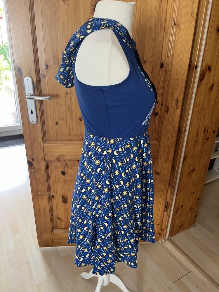 Blaues Star Wars Kapuzen Kleid gr. M neu