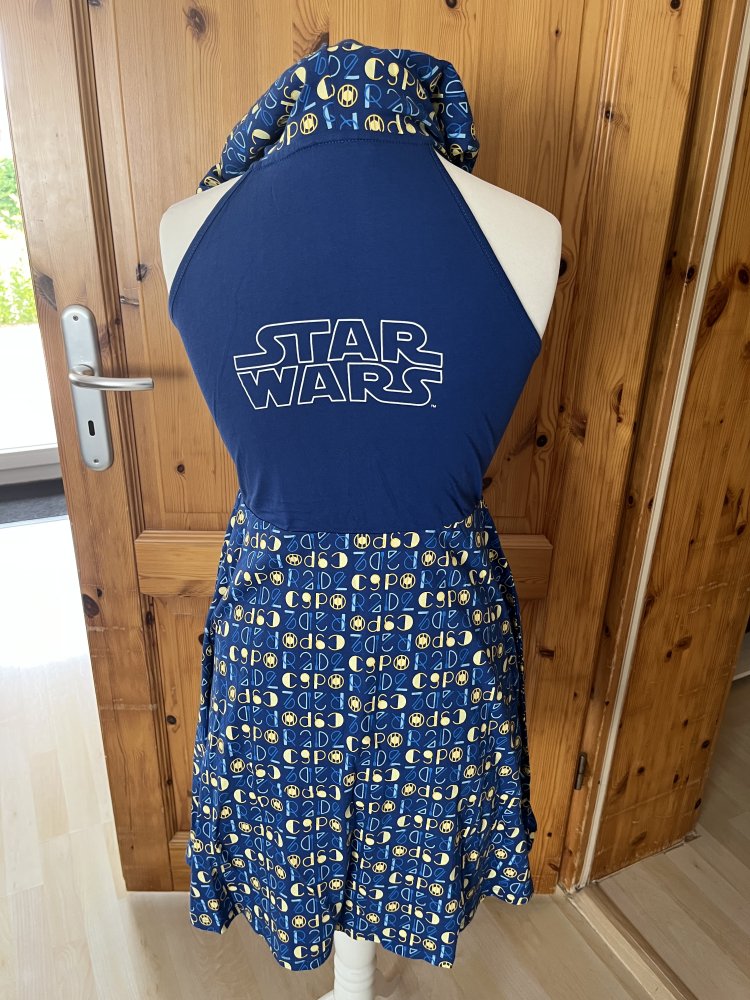Blaues Star Wars Kapuzen Kleid gr. M neu