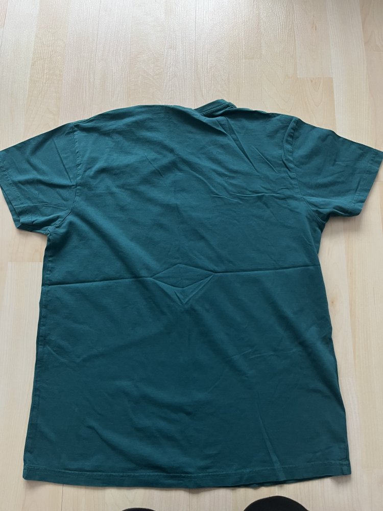 Horror funshirt gr. M leatherface / pain has a face / grün