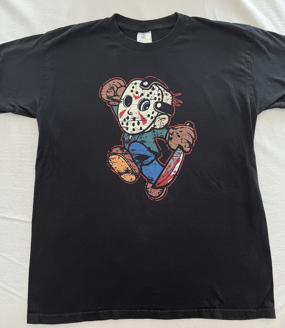 Jason Voorhees Fun shirt gr. M / neuwertig schwarz