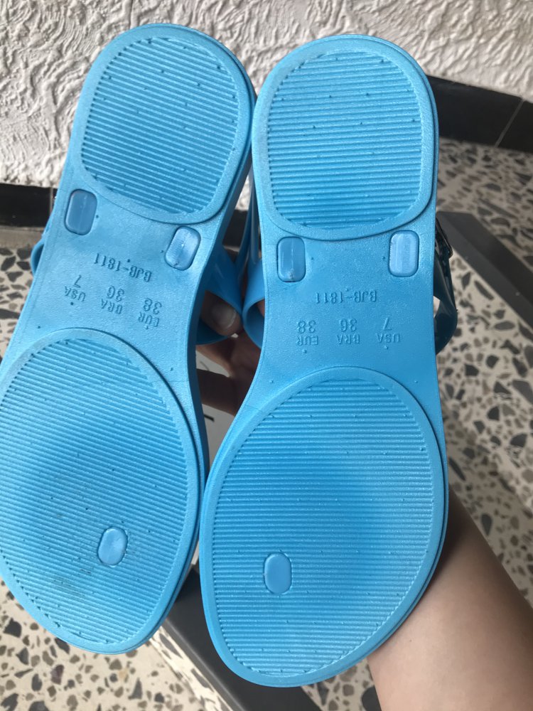 Blau türkis Damen Sandalen Gr.38 neu
