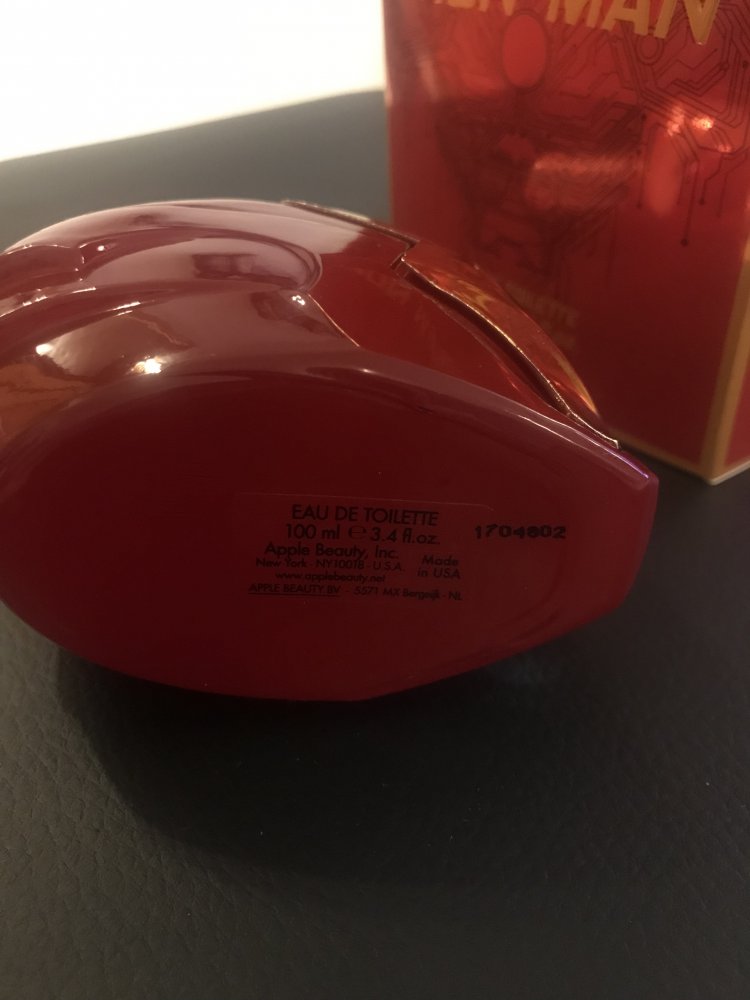 Iron Man  Eau De Toilette 100ml  Parfum 