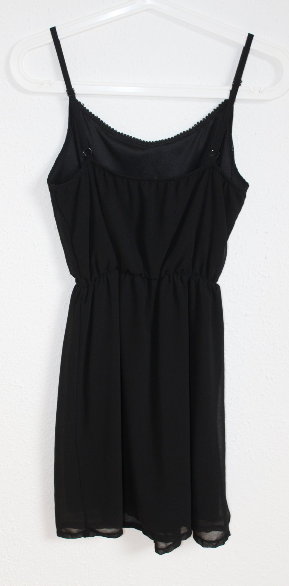 Pimkie Kleid Schwarz Fransen 36 S