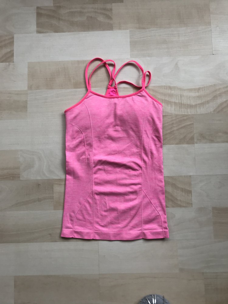Sporttop in rosa in XL