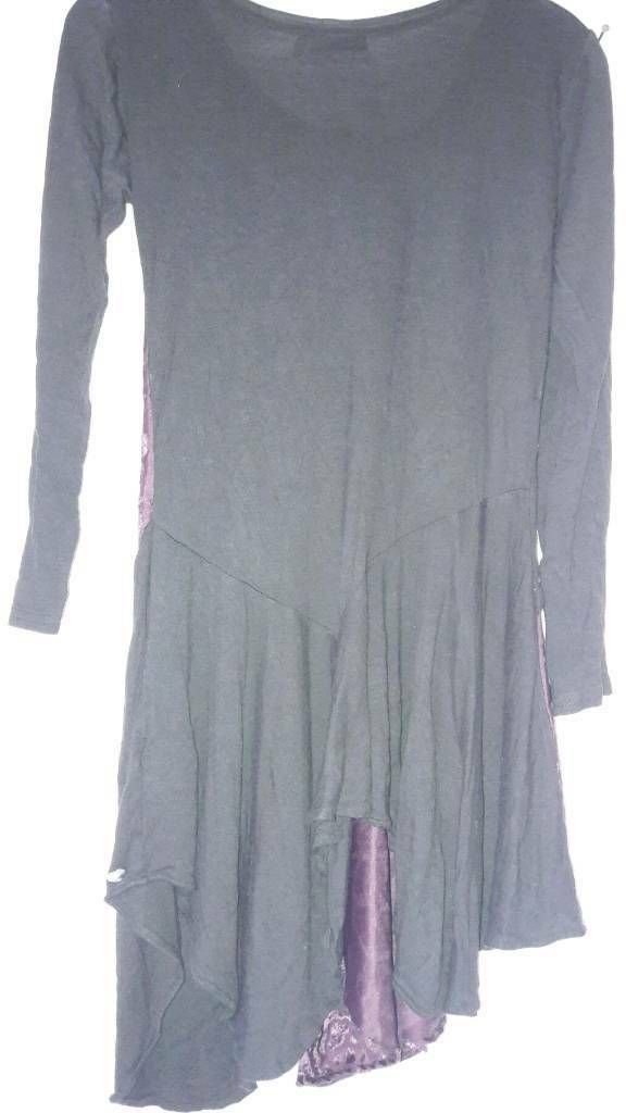 Schwarz~Lila Tunika Gothic JOE BROWNS Gr 36