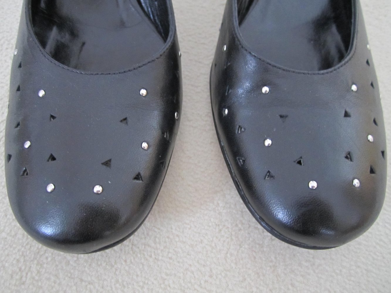 Danny Riemchen Pumps Sandalen Gr. 37 Leder wie neu