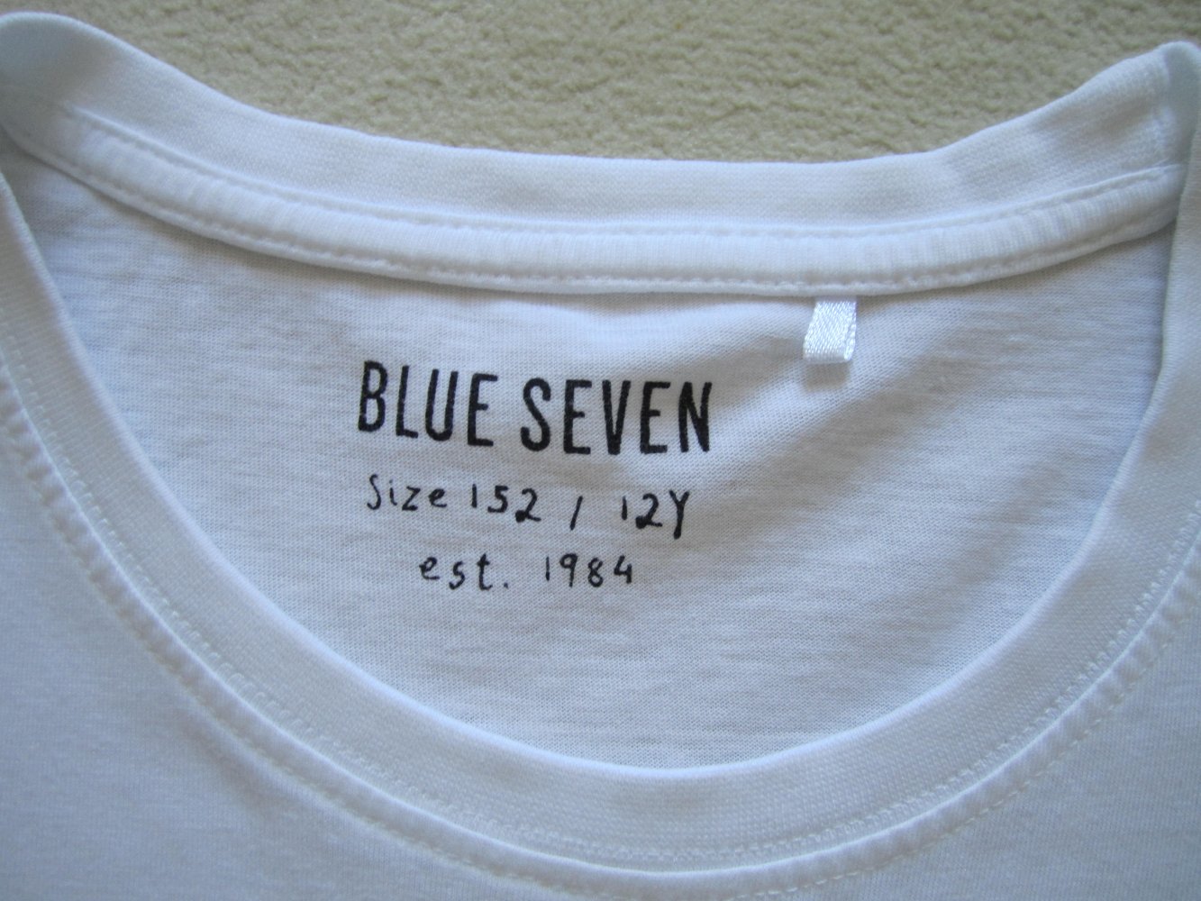 Blue Seven Jungen T-Shirt Gr. 152 slim weiß