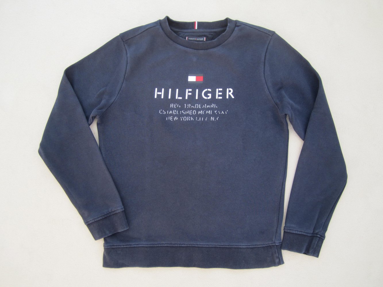 Tommy Hilfiger Sweatshirt Pullover 164 ab 158 marine