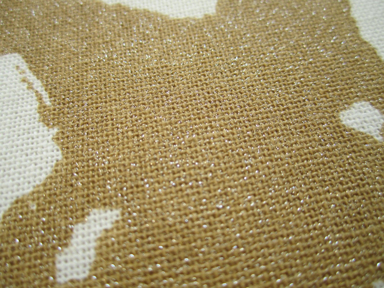 Depot Tischdecke Weihnachten 82x82 cm NEU creme Sterne