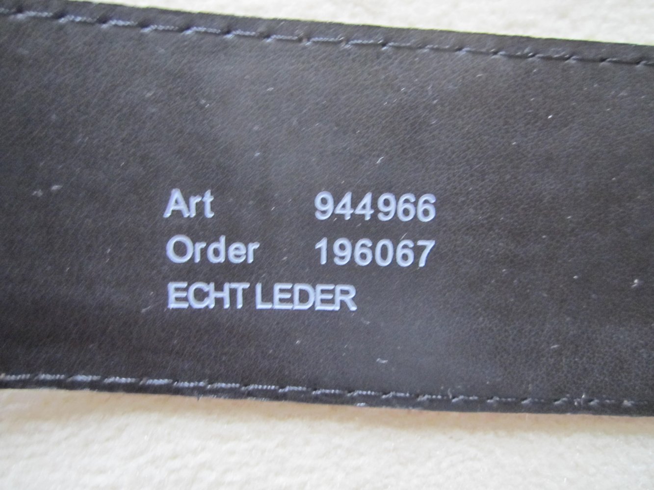 Bonita Leder Gürtel Gr. 85 rosé-gold neuwertig
