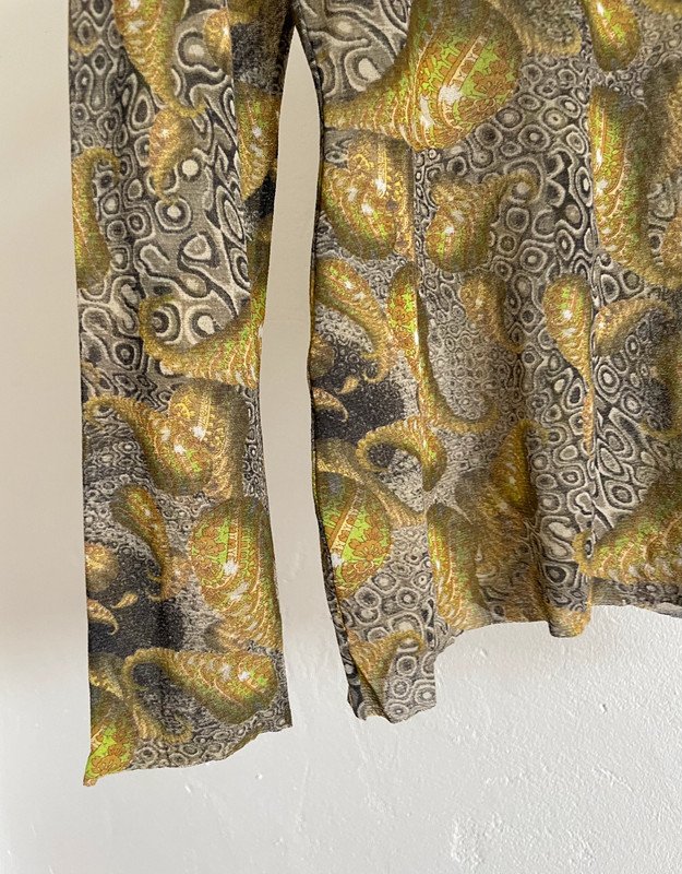 Jean Paul Gaultier Maille Mesh Shirt Longsleeve Tattoo 90s JPG