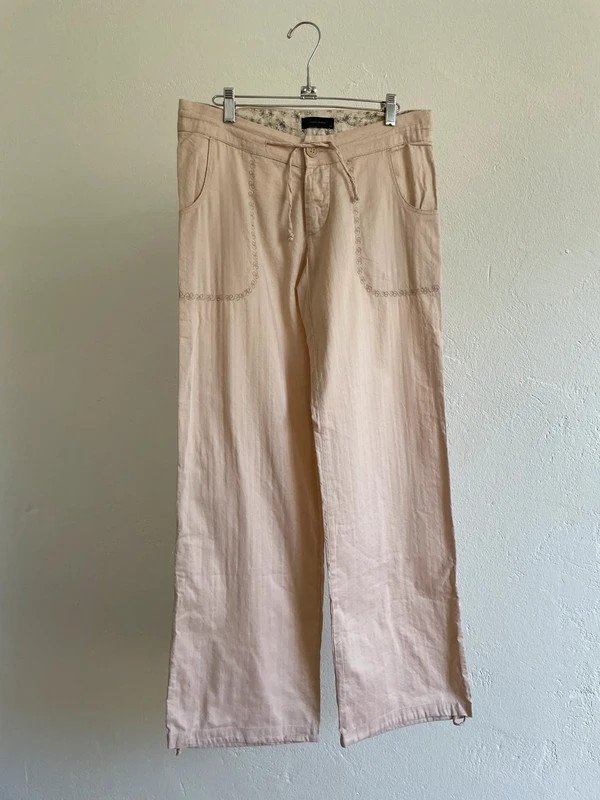 Vero Moda leichte Low Waist Sommer Hose y2k