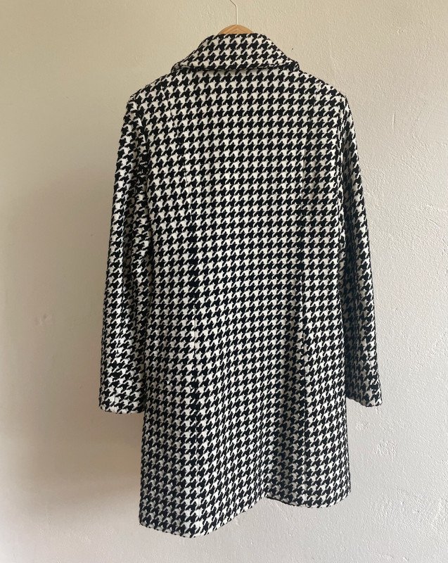 Love Moschino Mantel mit Herzknöpfen Wollanteil Wool Wolle