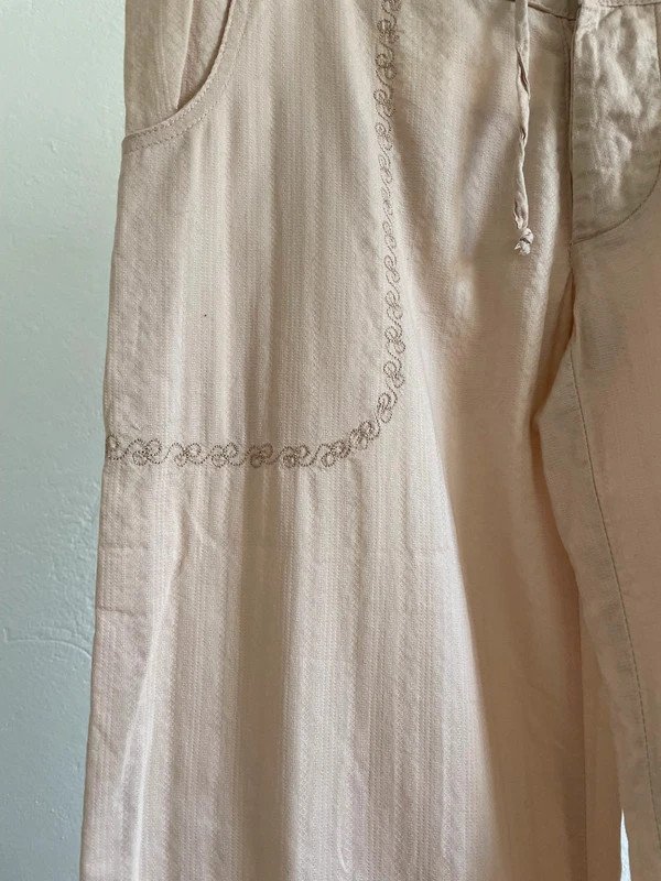 Vero Moda leichte Low Waist Sommer Hose y2k