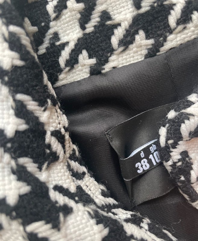 Love Moschino Mantel mit Herzknöpfen Wollanteil Wool Wolle