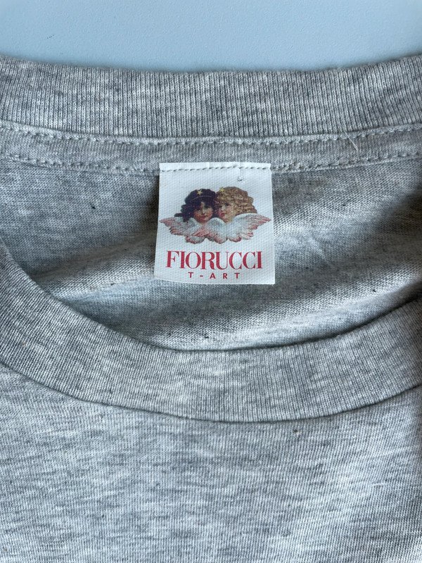 Fiorucci graues y2k Shirt I Love You Very Much