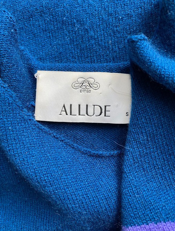 Y2K Allude Kaschmir Pullover Kleid mit Che Guevara-Motiv Cashmere Vintage 2000er