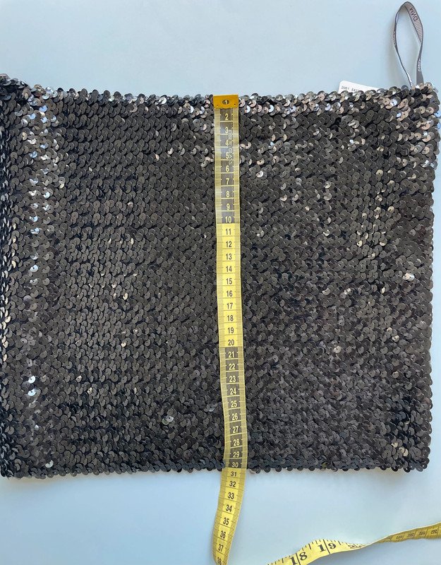 Mango Pailletten Tube Top Y2K MNG