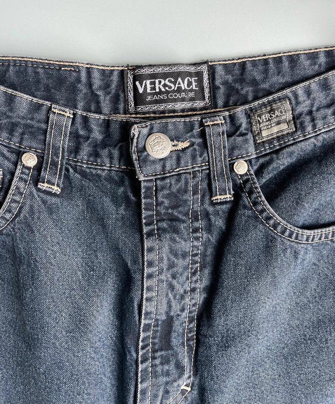 Versace Jeans Couture 90s High Waist Denim 90er