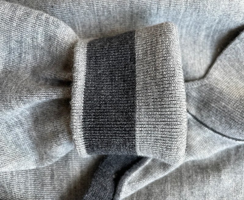 Van Laack Henley Merino Wolle Pullover