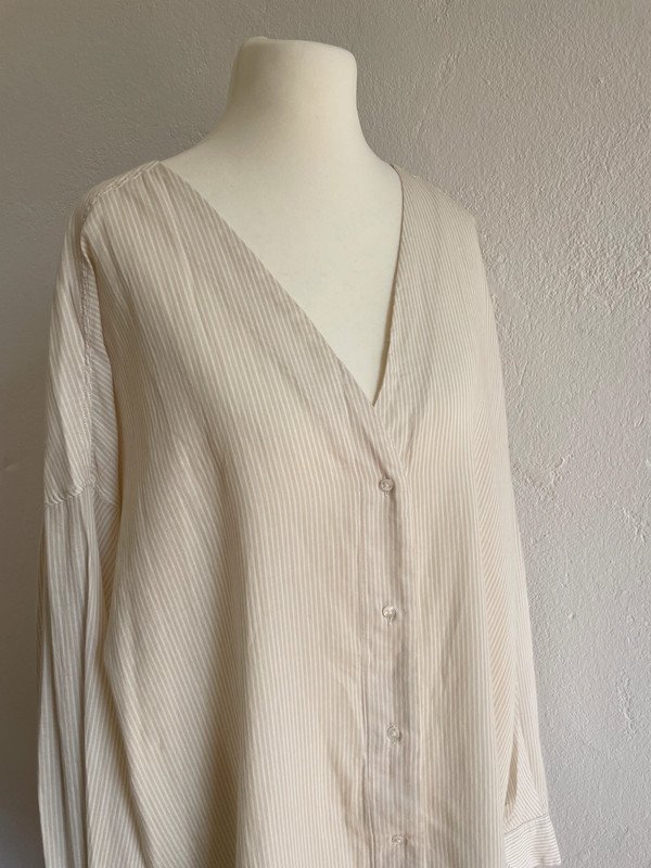 H&M Trend luftige lange Tunika Bluse