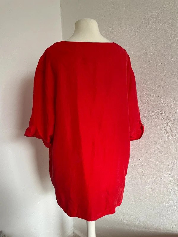Sergio Cassani Bluse Shirt aus Seide Silk Sea Fun 80s 80er
