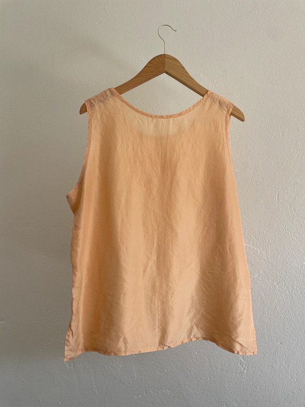 Top aus Seide Silk Vintage
