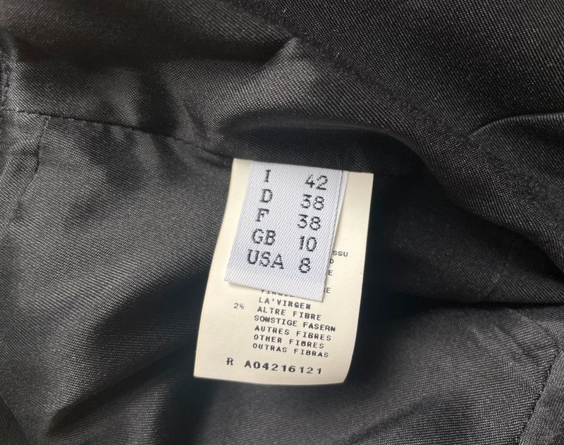 Moschino Kleid aus Wolle mit Schleife Bow y2k Kleine Schwarze