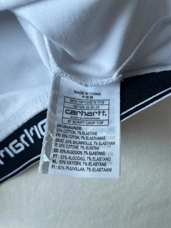 Carhartt cropped Top