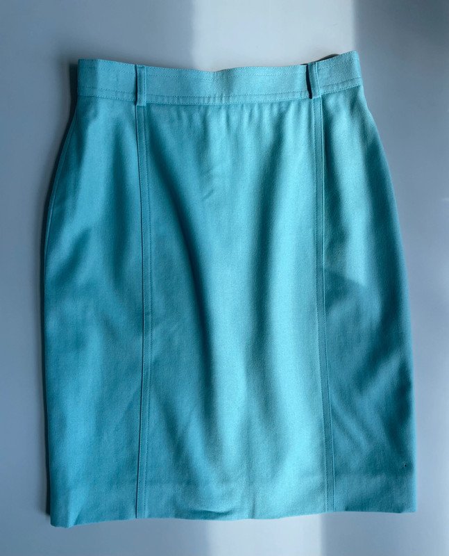 Escada Margaretha Ley High Waist Rock aus Schurwolle Wool