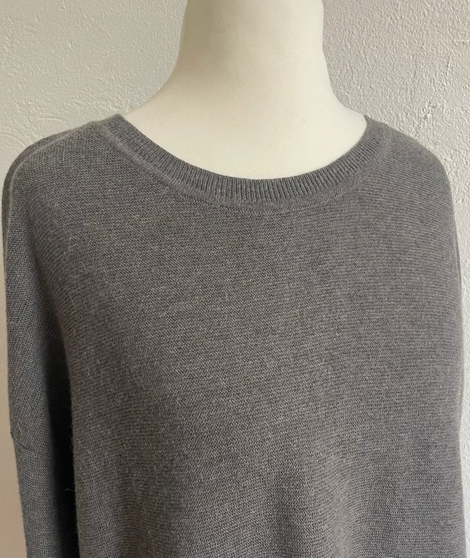 Grüne Erde lockerer Strickpullover Knit Jumper