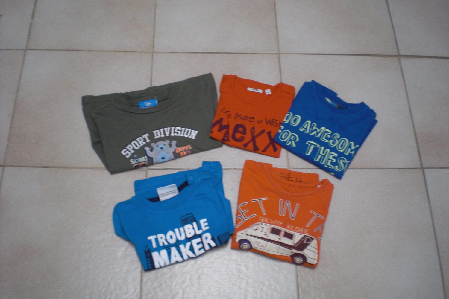 5 langarm Shirts Gr. 92 auch einzeln abzugeben Bitte Beschreibung beachten
