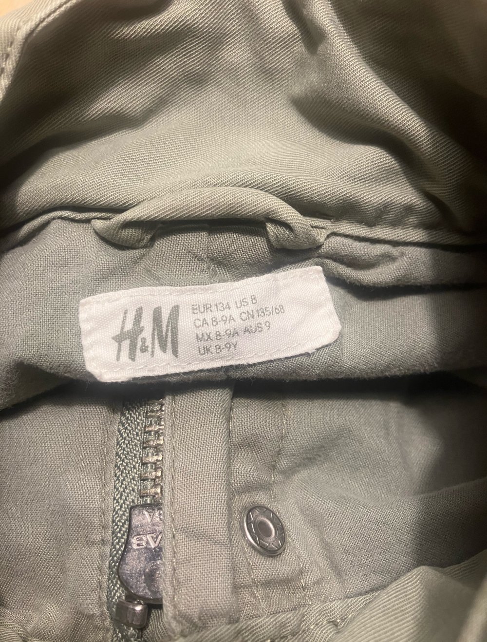 Shacket mit Kordelzug von H&M in der Größe 134