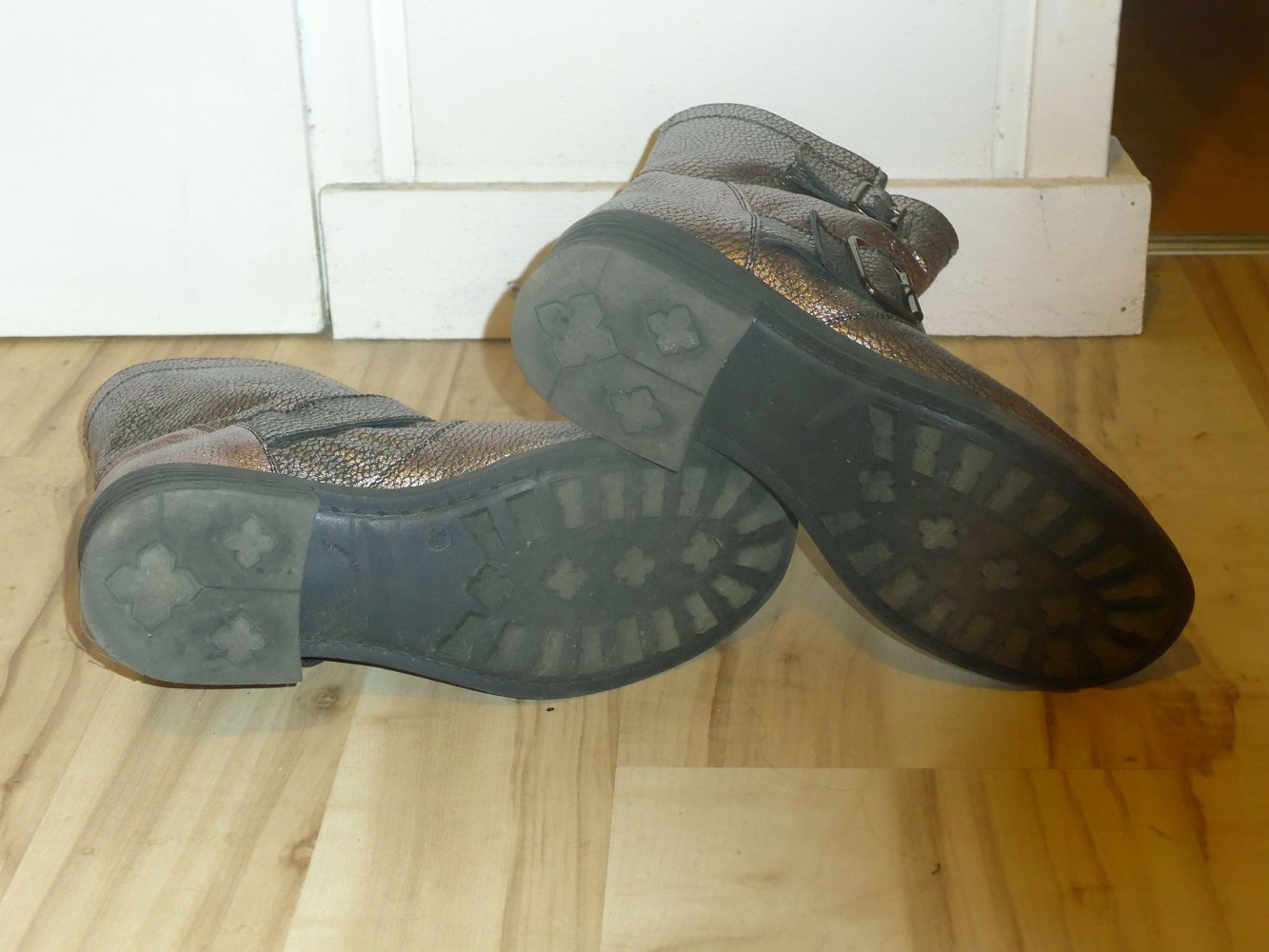 Stiefeletten silber