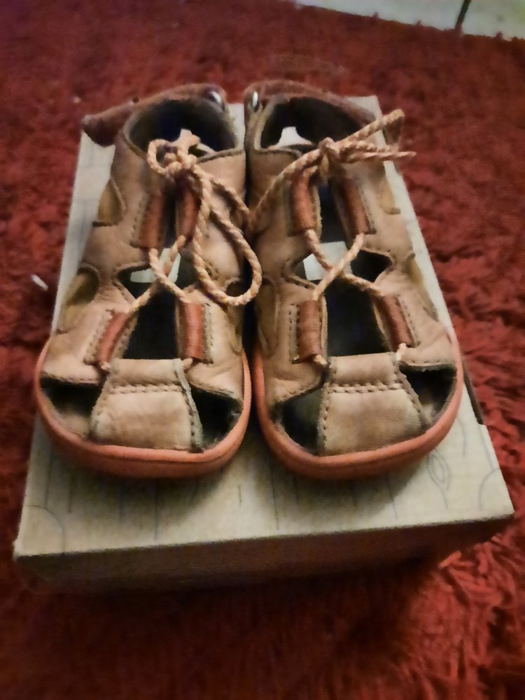 Affenzahn Sandalen Leder Löwe Gr. 25