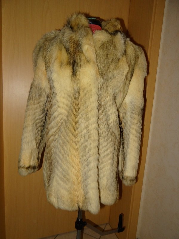 Pelzjacke Pelz Jacke Fur Jacket Gr. 38 Coat