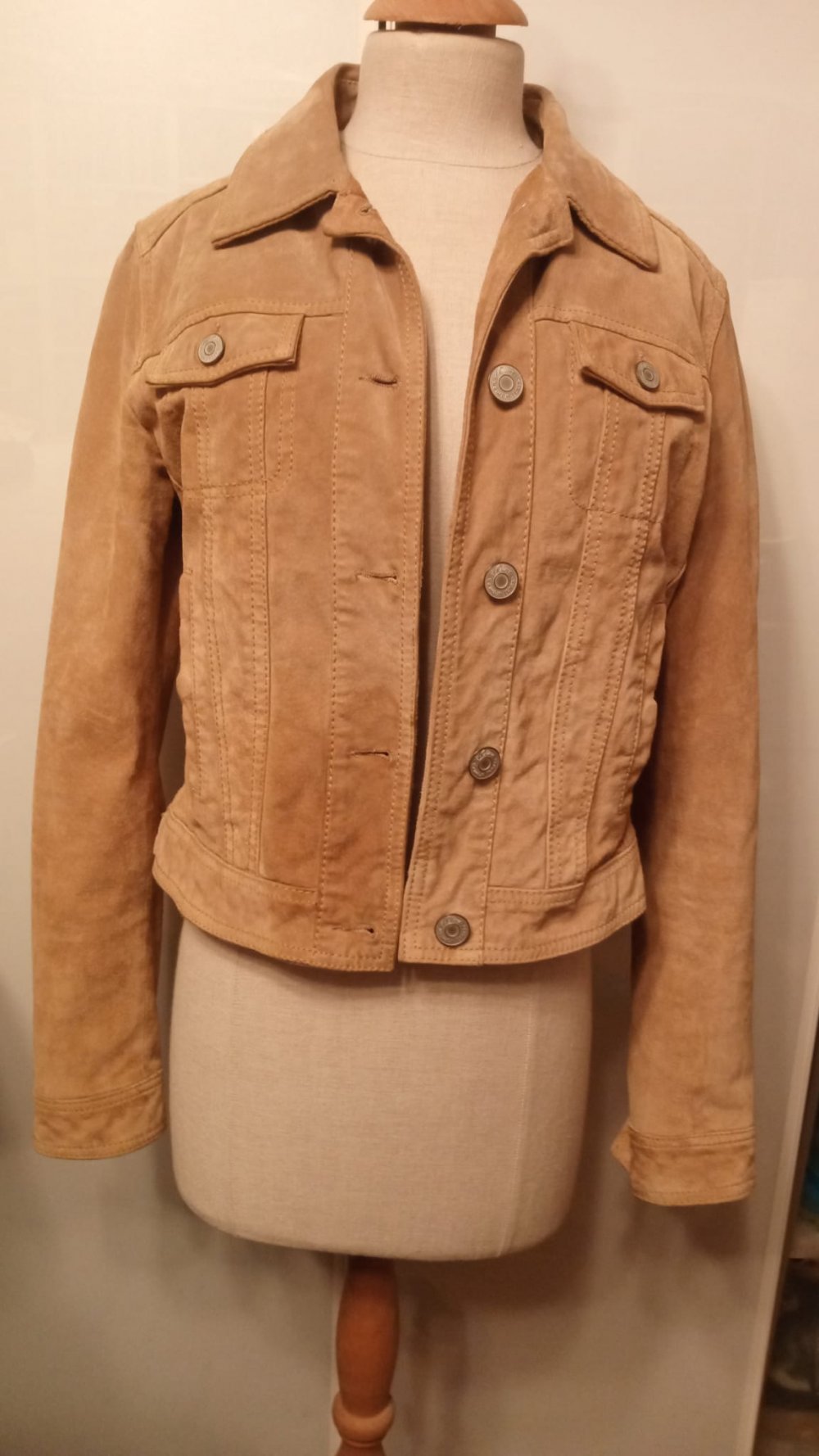 Wildlederjacke Wild Lederjacke Wildleder Jacke S Oliver Gr. S