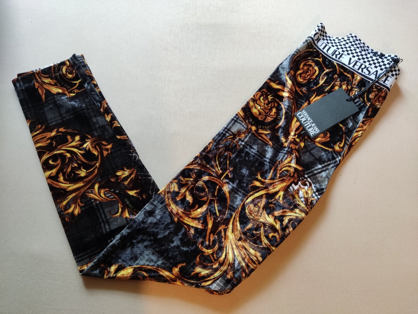Versace Jeans Couture Designer Leggings NEU mit Etikett