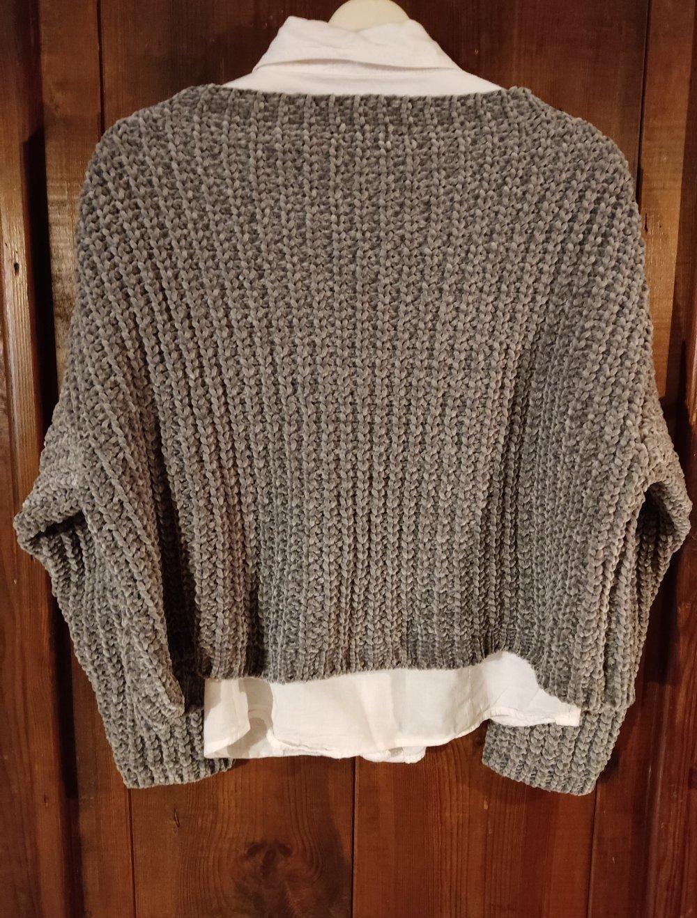 Strickpullover Made in Italy Gr.XS Grau