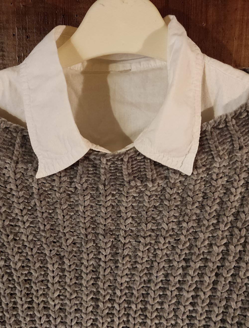 Strickpullover Made in Italy Gr.XS Grau