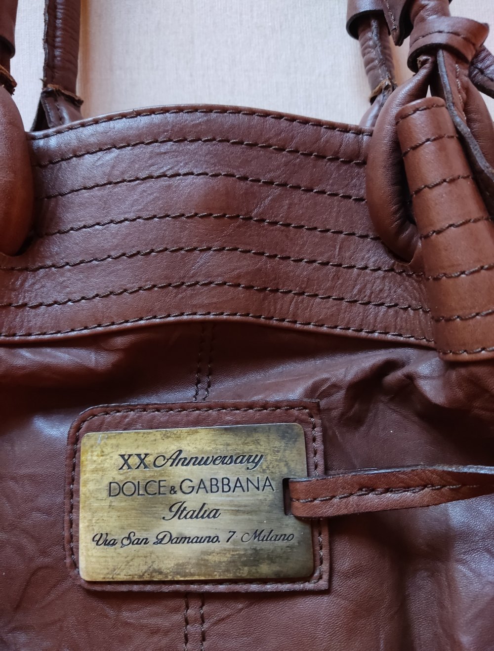 Dolce & Gabbana Vintage Tasche Original Leder